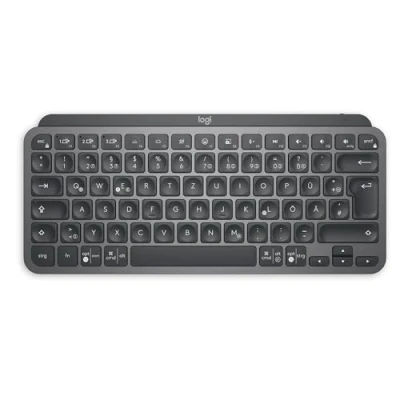 Obrázek Logitech MX Keys Mini Kabellose Tastatur, Kompakt, Bluetooth, Hintergrundbeleuchtung, USB C, Kompatibel mit Apple macOS, iOS, Windows, Linux, Android, Metallgehäuse Graphit