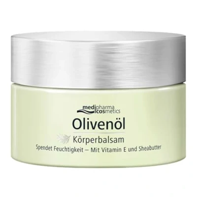 Obrázek medipharma cosmetics Tělový balzám na olivový olej pro suchou a citlivou pokožku S vitaminem E bambuckým máslem 250 ml