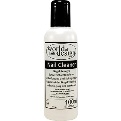 Obrázek World of Nails Design čistič nehtů, 100 ml, na gelové nehty, 70 % isopropanol