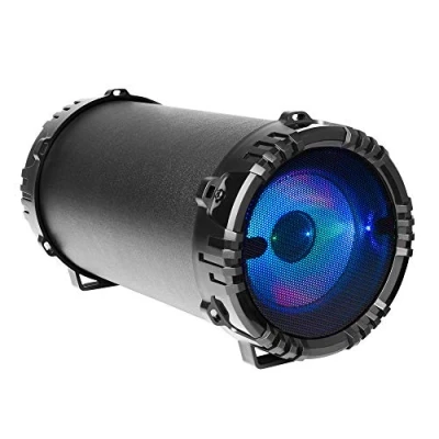 Obrázek MARSGAMING MSB0, Bluetooth Lautsprecher, 10 W, tragbar, Micro SD, RGB, Flow, Karaoke, Schwarz