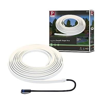 Obrázek Paulmann 94681 Plug &amp; Shine LED venkovní svítidlo Stripe Smooth IP68 1m vč. 1x11 W stmívatelná bílá plast 3000 K