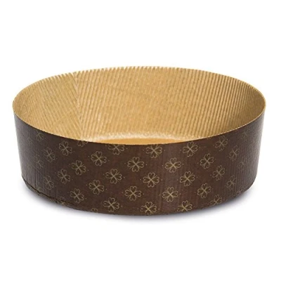 Obrázek Guardini Einweg, 3 Formen mit niedrigem Durchmesser 19 cm, max. Teigmenge 750 g, Backpapier, Farbe Beige