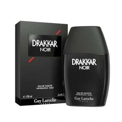 Obrázek Drakkar Noir by Guy Laroche ikonická designová vůně intenzivní a silná toaletní voda směs Fougere &amp; aromatické koření Dlouhotrvající pánský parfém, 100 ml