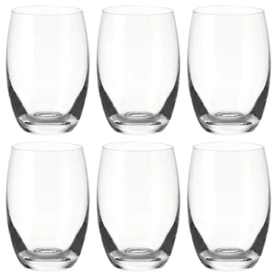 Obrázek Leonardo Cheers sklenice na pití 6dílná sada, vodu vhodné do myčky, skleničky pití, sada nápojů, šťávu, výška 12,5 cm, 460 ml, 060413