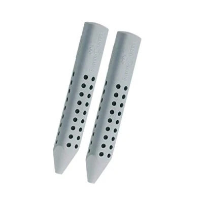 Obrázek Faber Castell Trojúhelníková guma Grip 2001 (šedá, 2x guma)