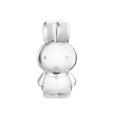 Obrázek Pokladnička králík miffy postříbřená ochrana proti zmatnění 15 x 7,5 7 cm