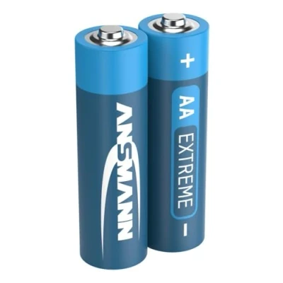 Obrázek ANSMANN Extreme lithiová baterie AA Mignon balení 2 ks 1,5 V, LR6 vysoká kapacita, extrémně lehká, o 700 % více energie