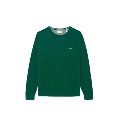 Obrázek GANT C NECK Svetr, Muži, Velikost: Large, Deep forest green
