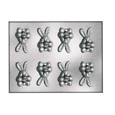 Obrázek silikomart 70.220.99.0060 902020 Backform multicavité für Schokolade/Gelees Gesicht Kaninchen Kunststoff/PETG transparent 1 x 20,5 32,5 cm