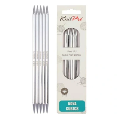 Obrázek KnitPro K12111 Punčochové jehlice, vícebarevné, 5 mm,