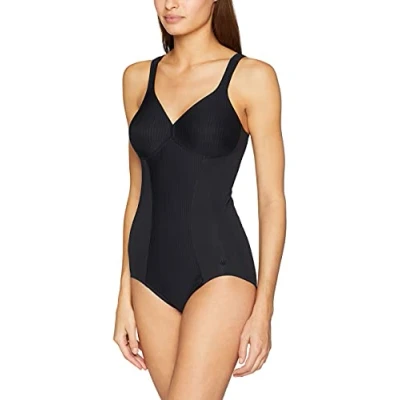 Obrázek Triumph Dámské moderní měkké + bavlněné body Bs Shapewear, černá