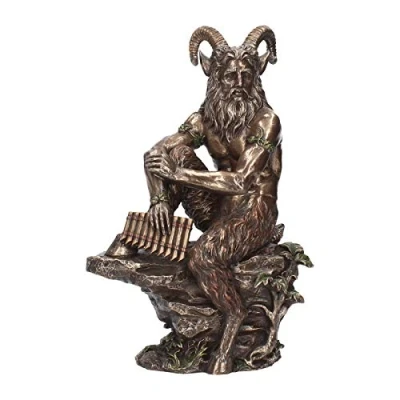 Obrázek Nemesis Now Dekofigur Pfanne, 34 cm, Bronze