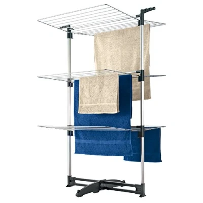 Obrázek Metaltex 405870099 sušák na prádlo 3patrový Ciclone, 25 x 15 5 cm