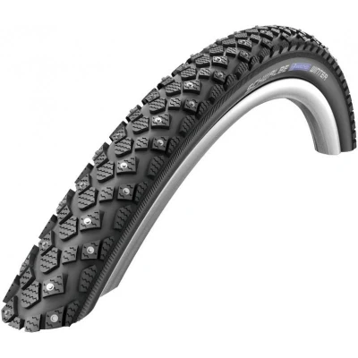 Obrázek Schwalbe Marathon Winter Plus 20x1,60 (42 406) HS396 drát 168 hrotů SmartGuard černá reflex Plášť
