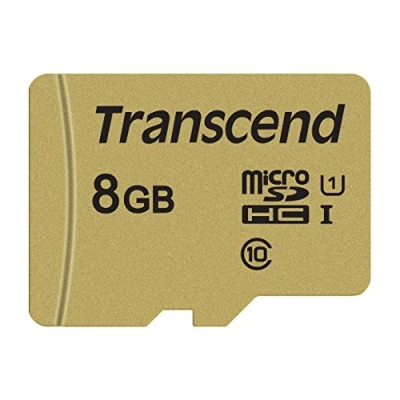 Obrázek Transcend Ultra Highspeed 8GB micro SDXC/SDHC paměťová karta (pro akční kamery / palubní a drony) UHS I TS8GUSD500S
