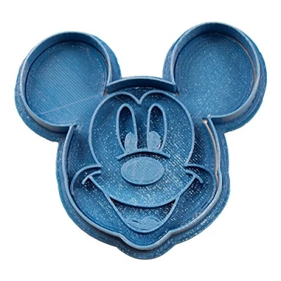 Obrázek Cuticuter Mickey Mouse Keksausstecher, Polyester, Blau