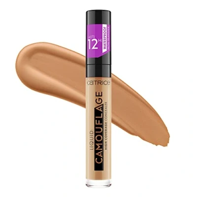 Obrázek Catrice Liquid Camouflage High Coverage Concealer, č. 060, nude, dlouhotrvající, pro suchou pokožku, problematickou pleť, smíšenou veganský, bez oleje, voděodolný, alkoholu, balení 1