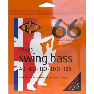 Obrázek Rotos Ound Nikl struny pro basy Kolo kabelový Hybrid 40 60 80 100 125
