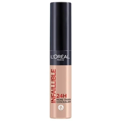 Obrázek L&#039;Oréal Paris Concealer k zakrytí a osvěžení, pro krycí úpravu držení až 16 hodin, Infaillible More Than Concealer, barva: 323 Fawn, 11 ml
