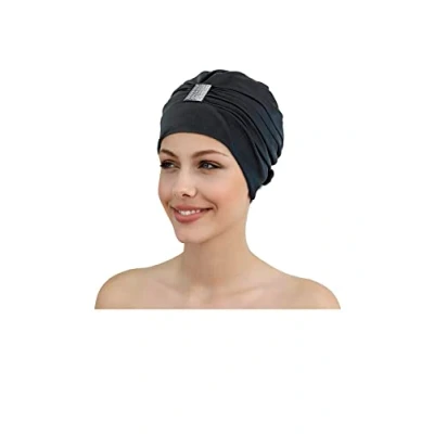 Obrázek Fashy Damen Exclusive Bathing Cap Badehaube, Schwarz, Einheitsgröße EU
