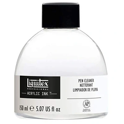 Obrázek Liquitex 4261100 tekuté profesionální akrylové barvy inkoust, tuba, 150 ml, vysoce pigmentovaná airbrush barva, čistič