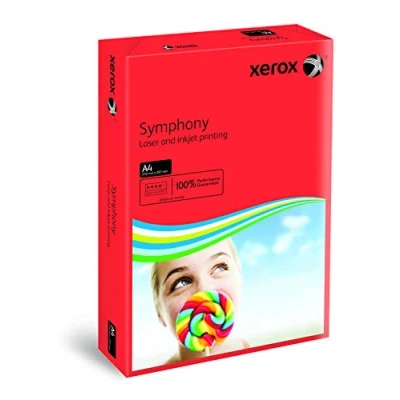 Obrázek Xerox 03R93954 Symphony barev Papír multifunkční Geriest 80 g/m2 A4 500 listů Tmavě červené
