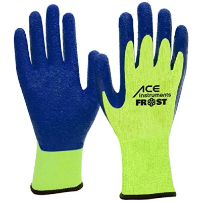 Obrázek ACE Zimní pracovní rukavice Frost 3 x termo pro manipulaci, ochrana proti chladu venku, udržuje chlazení, odklízení sněhu, mraznička EN 388/511 M