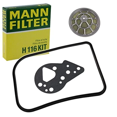 Obrázek MANN FILTER pro automatickou převodovku H 116 KIT olejový filtr převodový s těsněním olejové vany osobní automobil