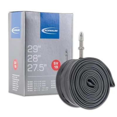 Obrázek 1x Schwalbe unisex trubka pro dospělé SV19 40 / 62 584 635 EK mm cyklistické příslušenství, černá, 27,5 29 palců