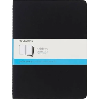 Obrázek Zápisníky Cahier od Moleskine (lepenková vazba), sada 3 kusů x large