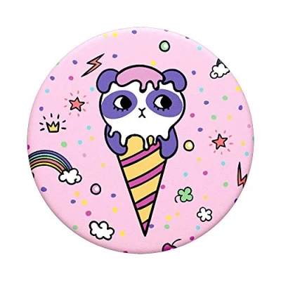 Obrázek PopSockets PopGrip Ausziehbarer Sockel und Griff für Smartphones Tablets mit einem Austauschbarem Top Sugar Bear
