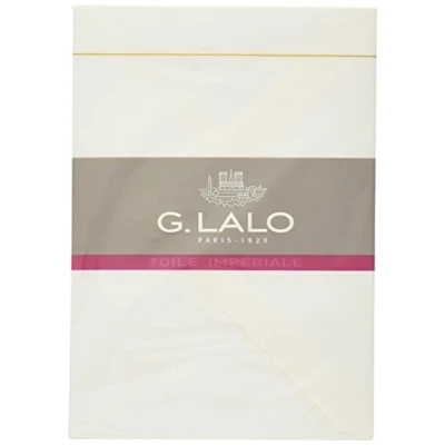 Obrázek G.Lalo 22200L Umschläge gummiert Toile impériale (weiß gefüttert, C6, 114 x 162 mm, 20 Umschläge, 100 g) weiß