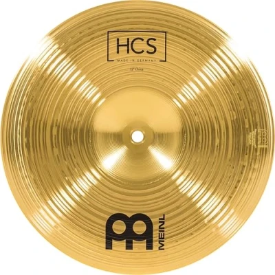 Obrázek Meinl Cymbals HCS China — 12 palců (video) bicí nástroje činely (30,48 cm) mosaz, tradiční povrchová úprava (HCS12CH)