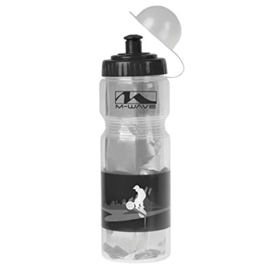 Obrázek M Wave PBO 400 ISO Isolier /thermoflasche, Ml, Aus Transparentem Kunststoff, schwarz