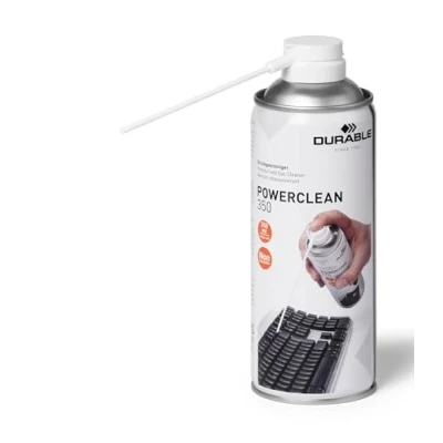 Obrázek Durable Čistič tlakových plynů Powerclean 350 (s praktickou rozprašovací trubičkou, nehořlavý) ml, 582919