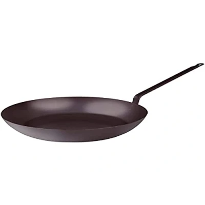 Obrázek Pentole Agnelli Pánev Lionese s rukojetí, lehká, železo, šedá, 40 cm, šedá