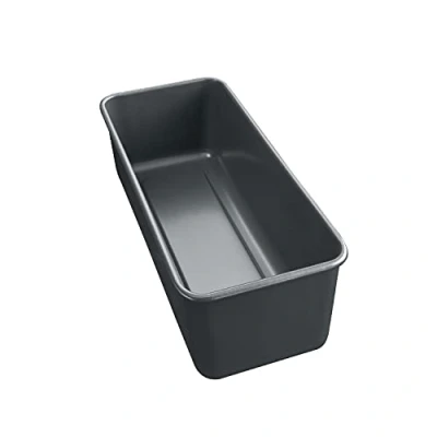 Obrázek Original Kaiser Pečicí forma La Forme Plus, 30 x 11 cm, na pečení chleba s povrchovou úpravou, smaltovaná dužina, kaštanová forma, koláč, chléb, odolná vůči kyselému těstu, černá
