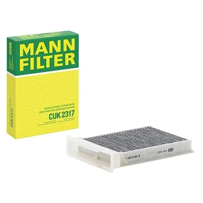 Obrázek MANN FILTER Interiérový filtr CUK 2317 pylový s aktivním uhlím pro osobní automobily