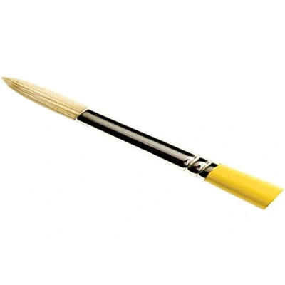 Obrázek Winsor &amp; Newton 5869006 Umělec Chunking Prasečí štětiny štětec na olejové barvy, vysoká absorpce barev, rovnoměrné vyzařování barev kulatý č. 6, dlouhá rukojeť