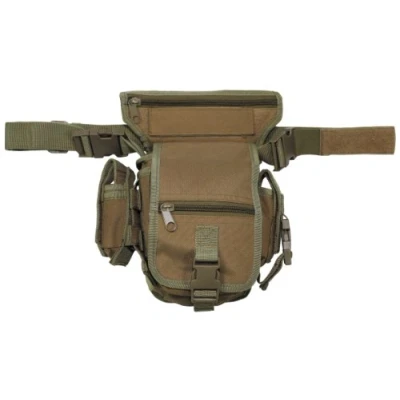 Obrázek MFH Hip Bag ledvinka Outdoor taška Softair na nohy paintball opasek mnoho barev, Hnědá (coyote), Náprsní vak
