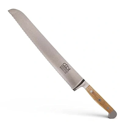 Obrázek GÜDE Solingen kovaný nůž na chléb, 32 cm, dubové dřevo Balkhauser Kotten, ALPHA BALK, dvojitý krok, Handmade Germany