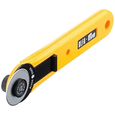 Obrázek Prym Mini 28 mm rotační řezačka, plast, žlutá/černá,