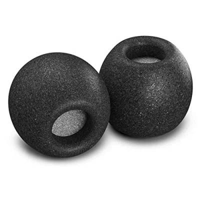 Obrázek Comply Paměťová pěna TSX 400 náhradní sluchátka špunty do uší černá Medium 3 páry Comfort PLUS