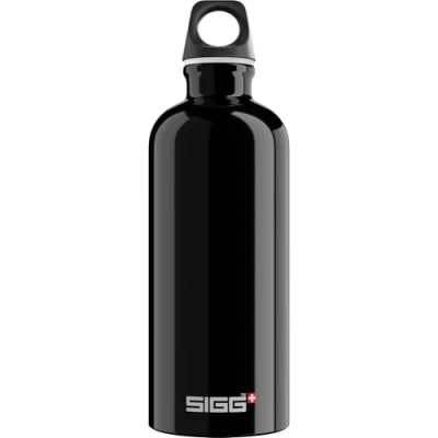 Obrázek SIGG Traveller, 0,6l, lahev na pití, bez BPA, hliník, černá, 0,6 l