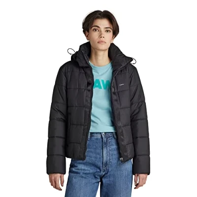 Obrázek G STAR RAW dámská Meefic Hooded Padded bunda, černá (Dk Black D17597 b958 6484)