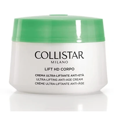Obrázek Collistar tělový krém Lift HD, ultra zpevňující proti stárnutí, dodává zářivost, obzvlášť vhodný pro vnitřní stranu paží a nohou, jakož i na kolena dekolt, 400 ml