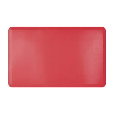 Obrázek Art3d Anti Ermüdungsmatte Komfortmatte gepolsterte Küchenmatte rutschfestes Schaumstoff Komfortkissen für Stehpult Büro oder Garageboden 71 x 44 1,2 cm Rot