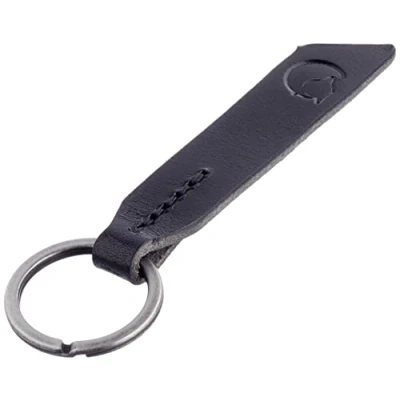 Obrázek Fjällräven Kroužek na klíče Övik, černý, 10 cm