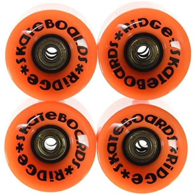 Obrázek Ridge Kolečka Skateboard Cruiser, oranžová, 59 mm, r logo cw
