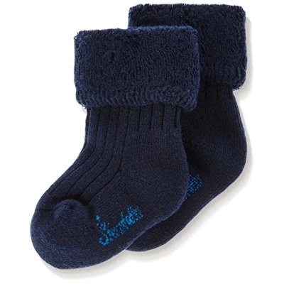 Obrázek Sterntaler Baby Unisex dětské ponožky kojenecké miminko, s obálkou a žebrovaným plyšem, Světle hnědá